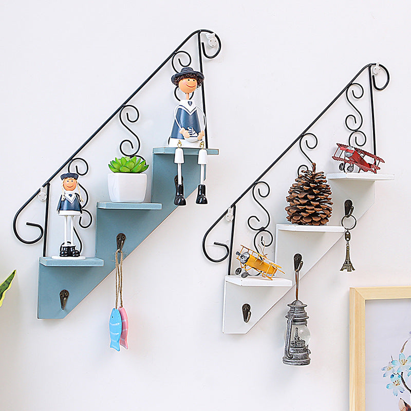 Kitchen Storage and Decorative Flower Rack Shelf