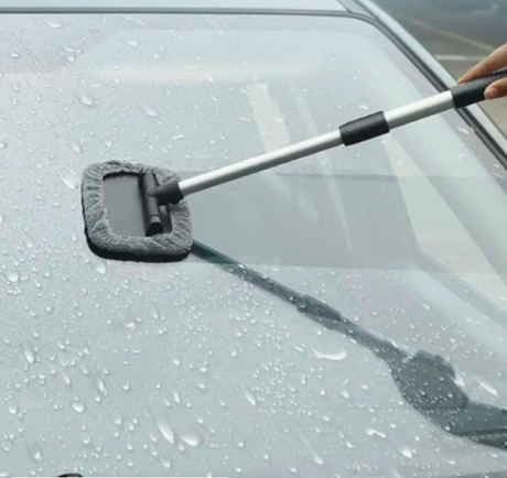 180-Degree Telescopic Aluminum Car Windshield Brush