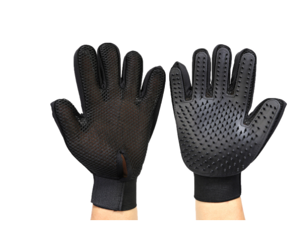 Pet Grooming Brush and Massage Glove for Cats
