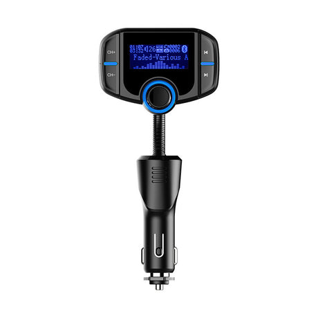 Bluetooth FM Transmitter Car Adapter with Fast Charger