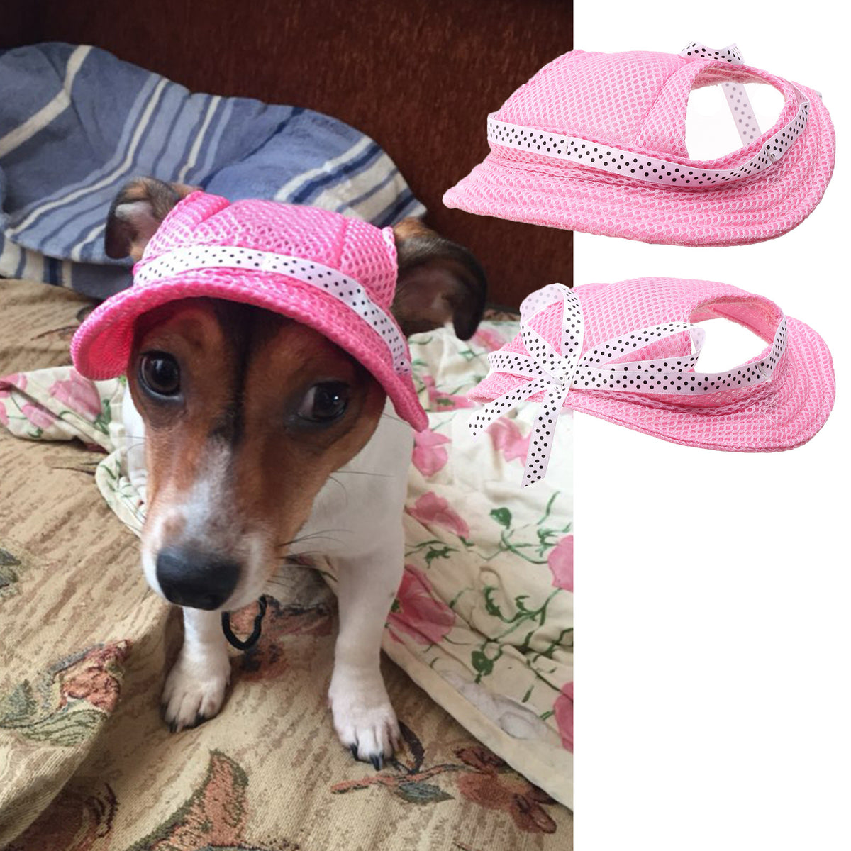 Summer Outdoor Breathable Dog Cap - Pet Accessories