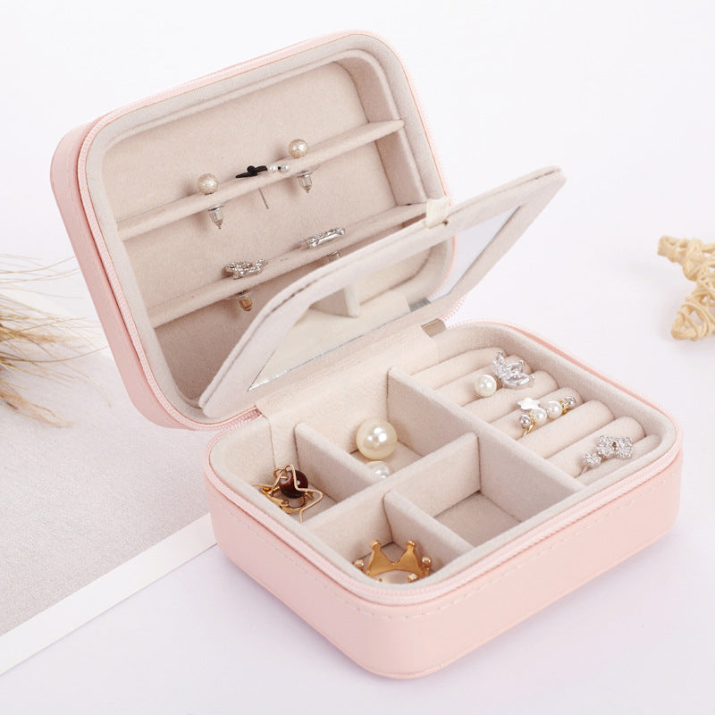 Travel Portable Jewelry Box for Earrings and Accessories