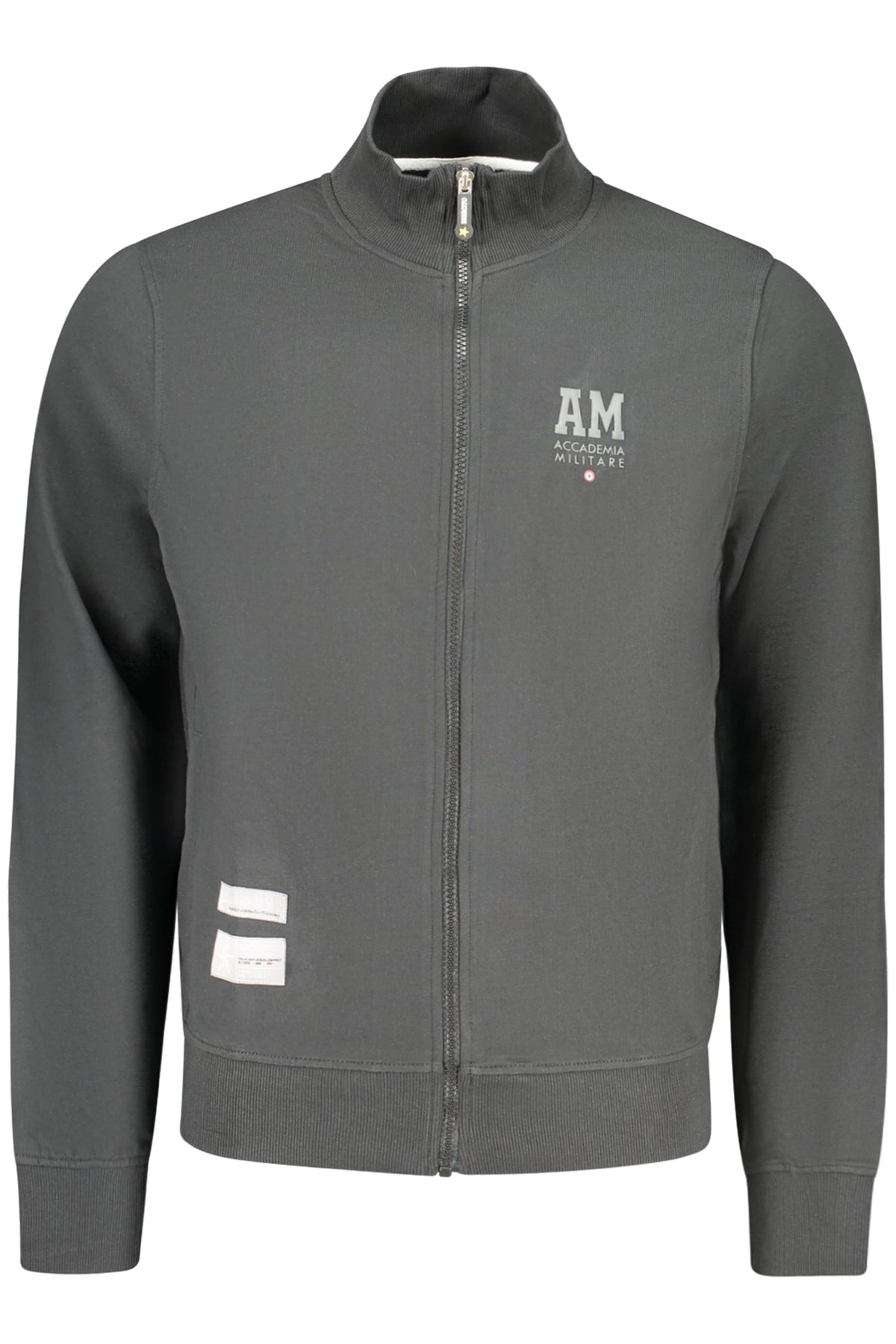 MILITARY ACADEMY MEN'S BLACK ZIP-UP SWEATSHIRT