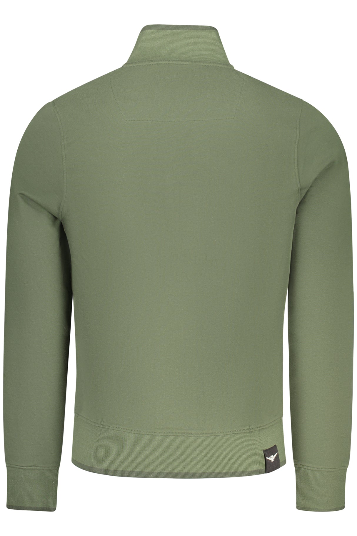 MILITARY ACADEMY MEN'S GREEN ZIP-UP SWEATSHIRT