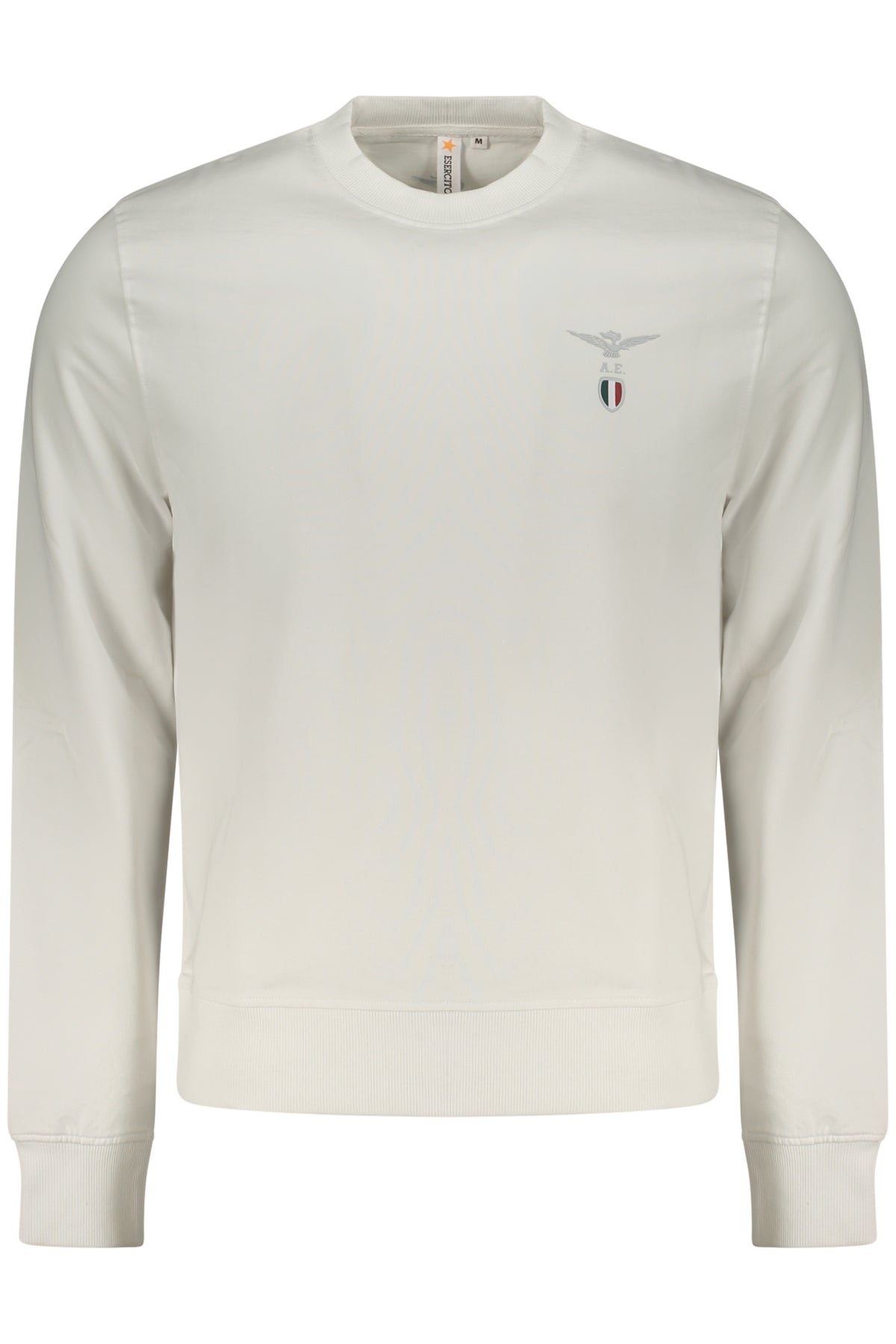 MILITARY ACADEMY MEN'S WHITE ZIP-UP SWEATSHIRT
