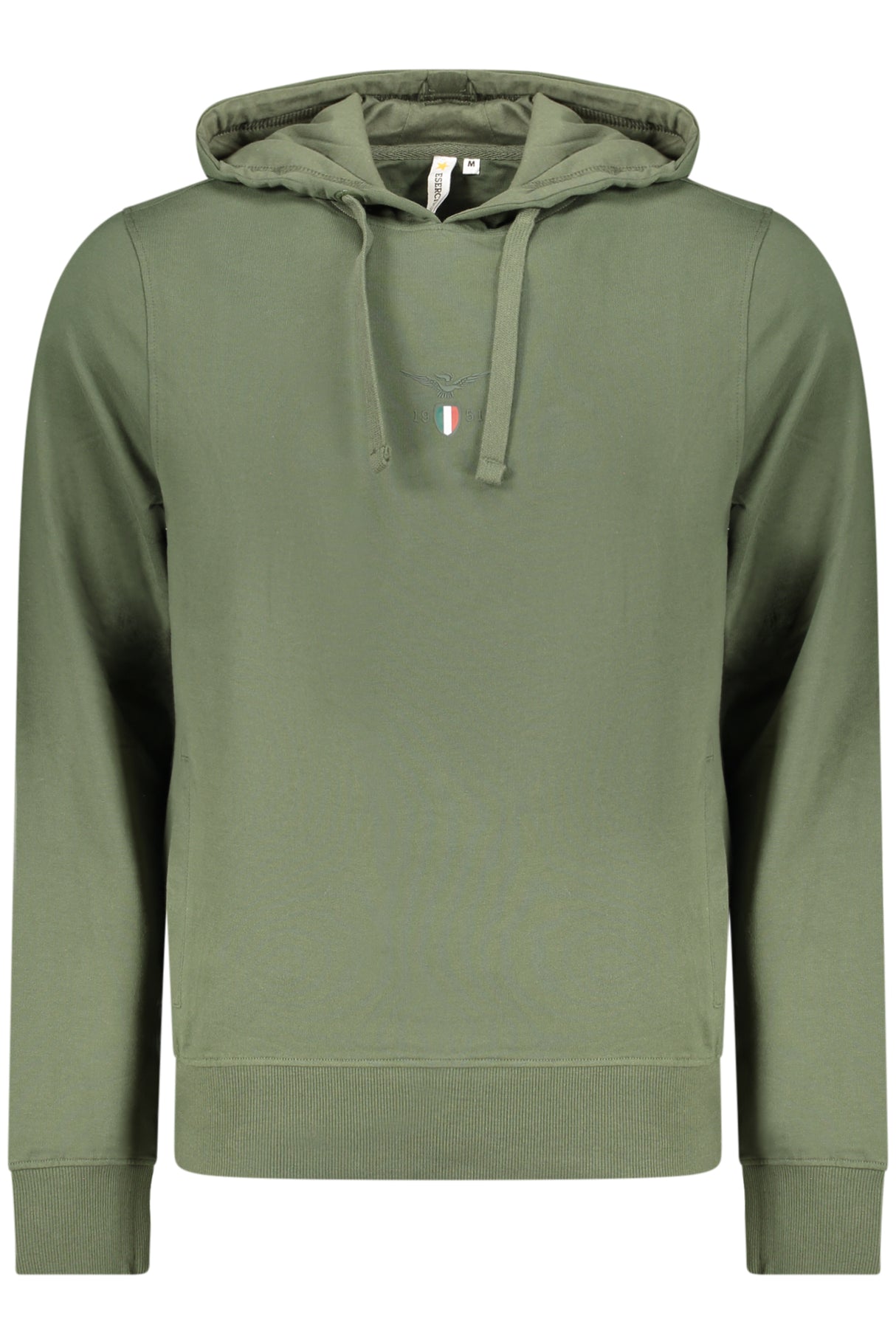 MILITARY ACADEMY MEN'S ZIP-UP SWEATSHIRT, GREEN