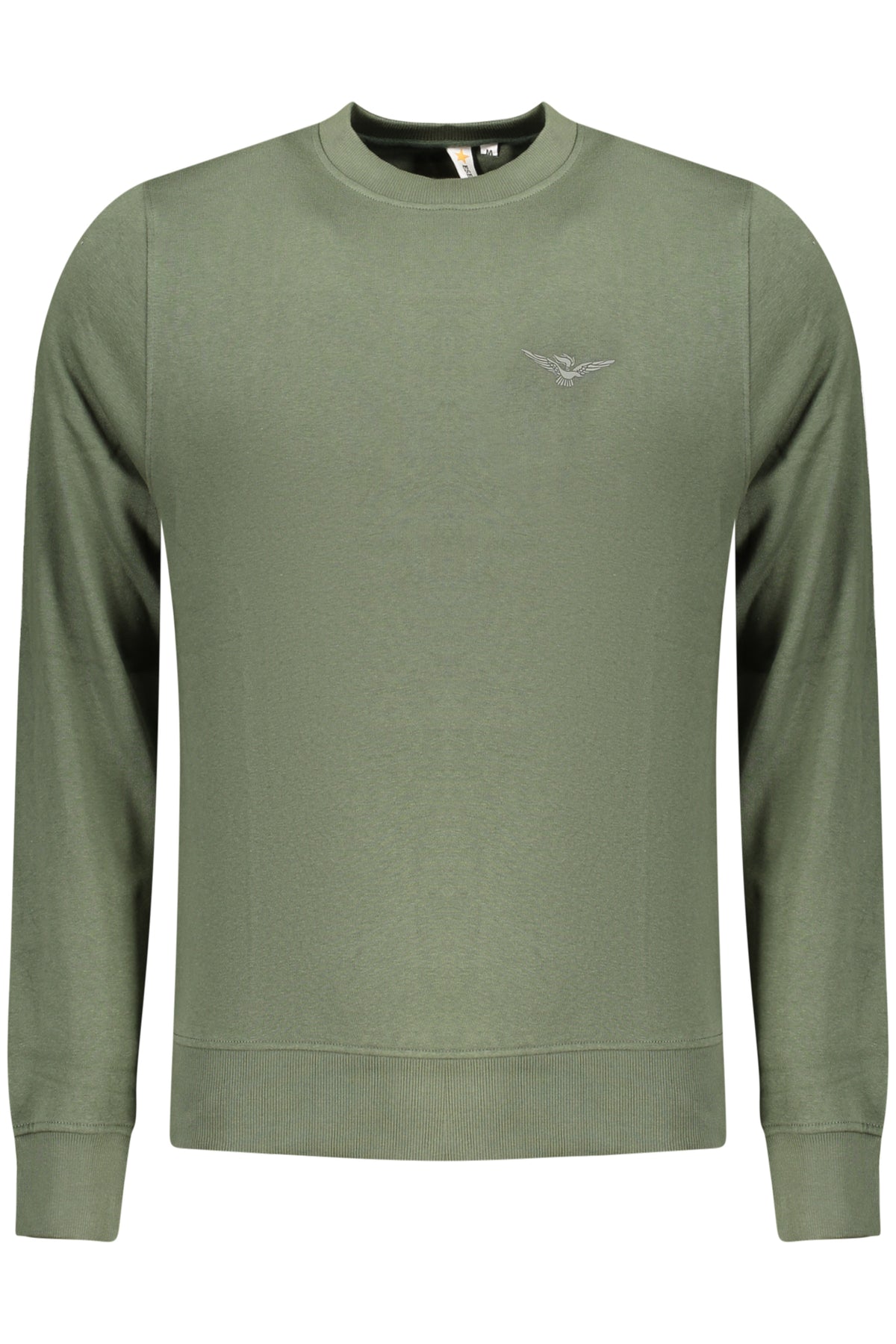 MILITARY ACADEMY MEN'S ZIP-UP SWEATSHIRT, GREEN