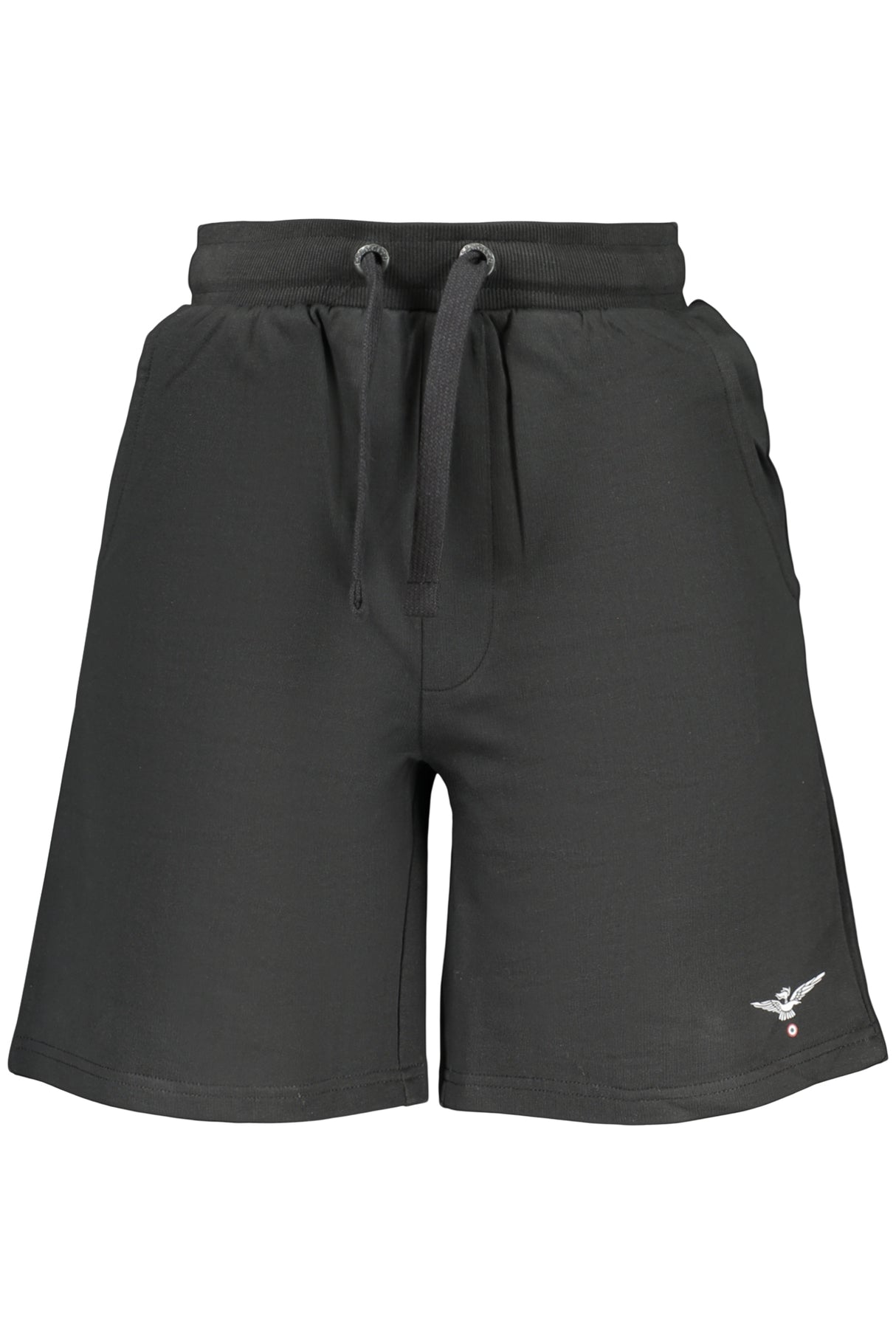 MILITARY ACADEMY MEN'S BLACK SHORT TRACKSUIT TROUSERS