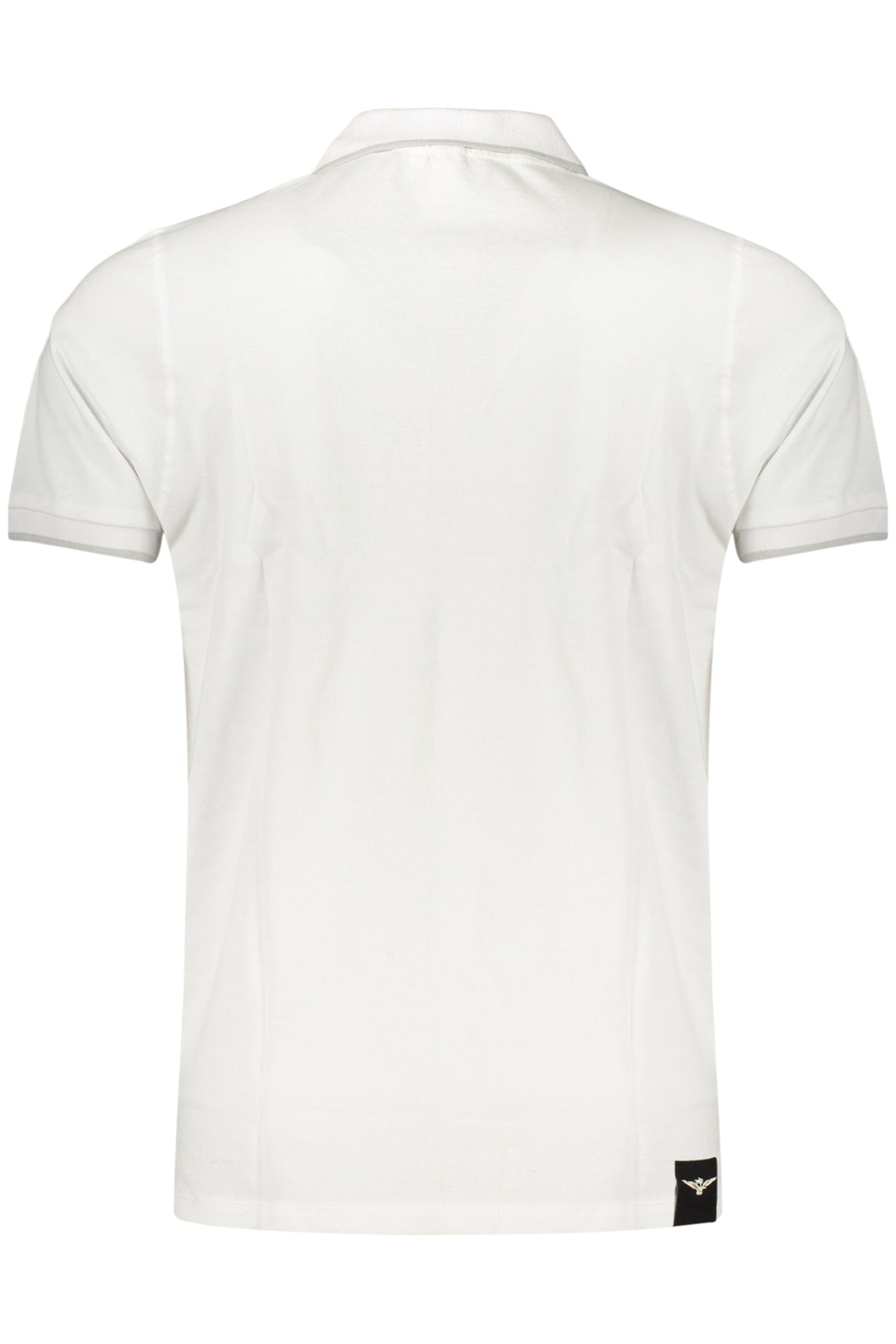 MILITARY ACADEMY MEN'S SHORT-SLEEVED POLO SHIRT, WHITE
