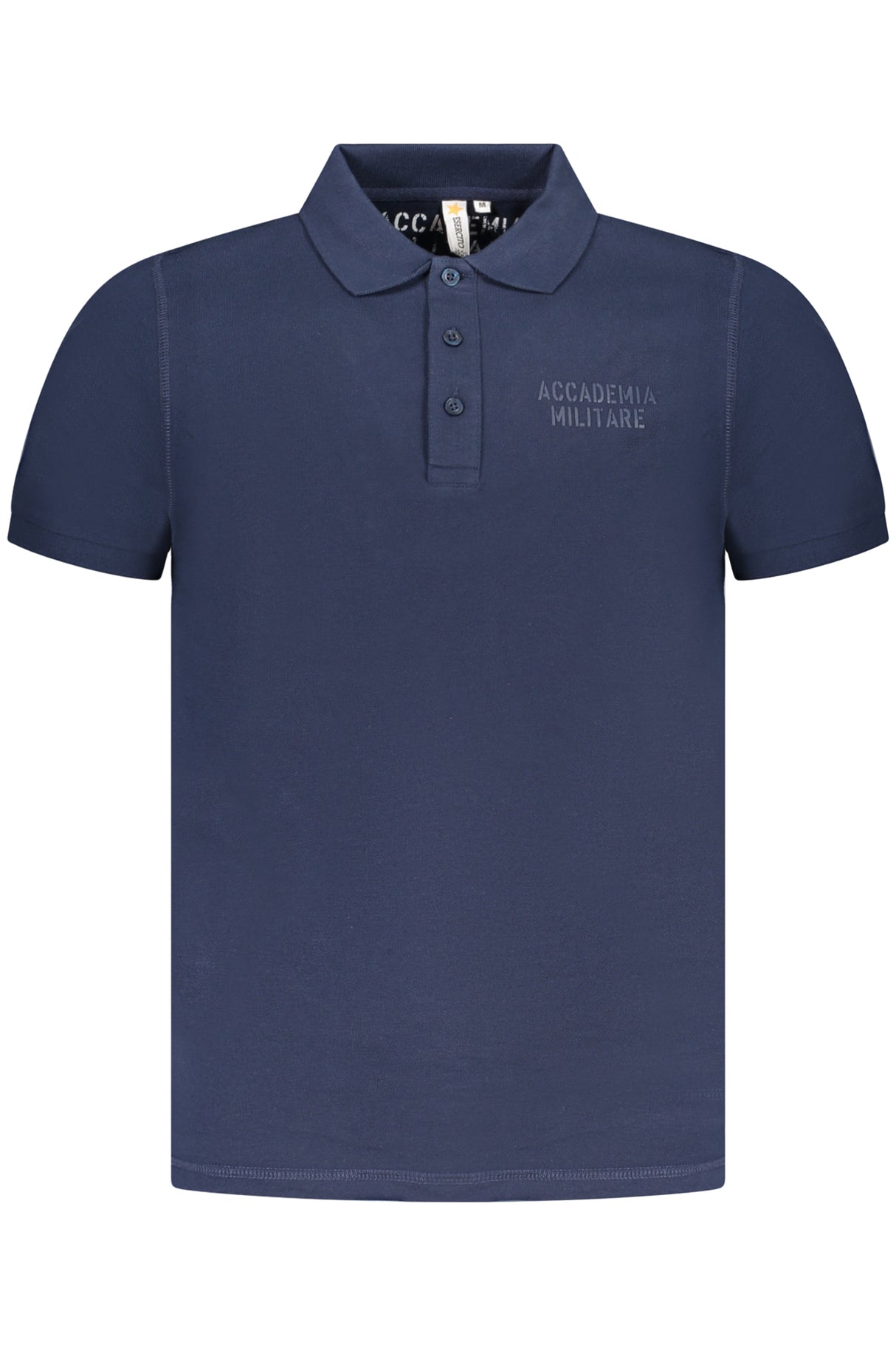 MILITARY ACADEMY MEN'S BLUE SHORT SLEEVE POLO