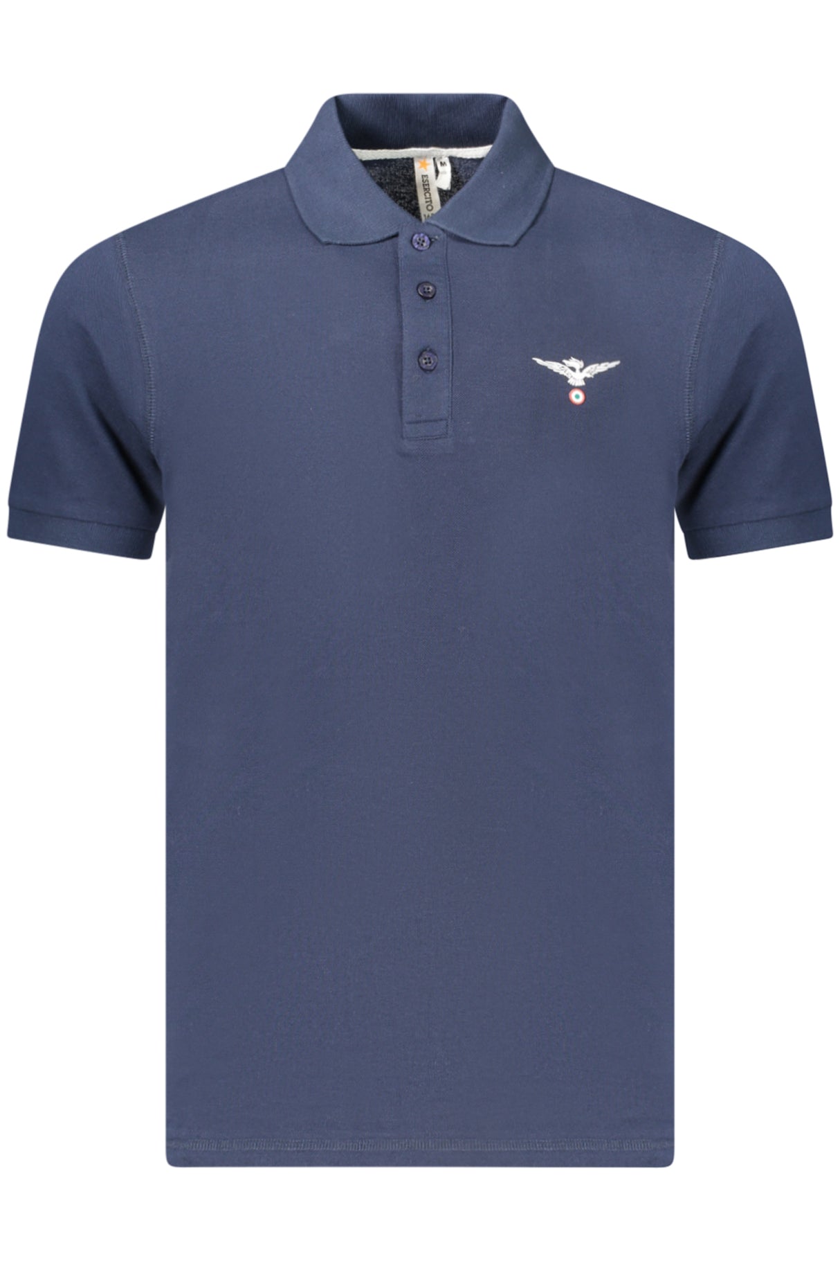 MILITARY ACADEMY MEN'S SHORT-SLEEVED POLO SHIRT, BLUE