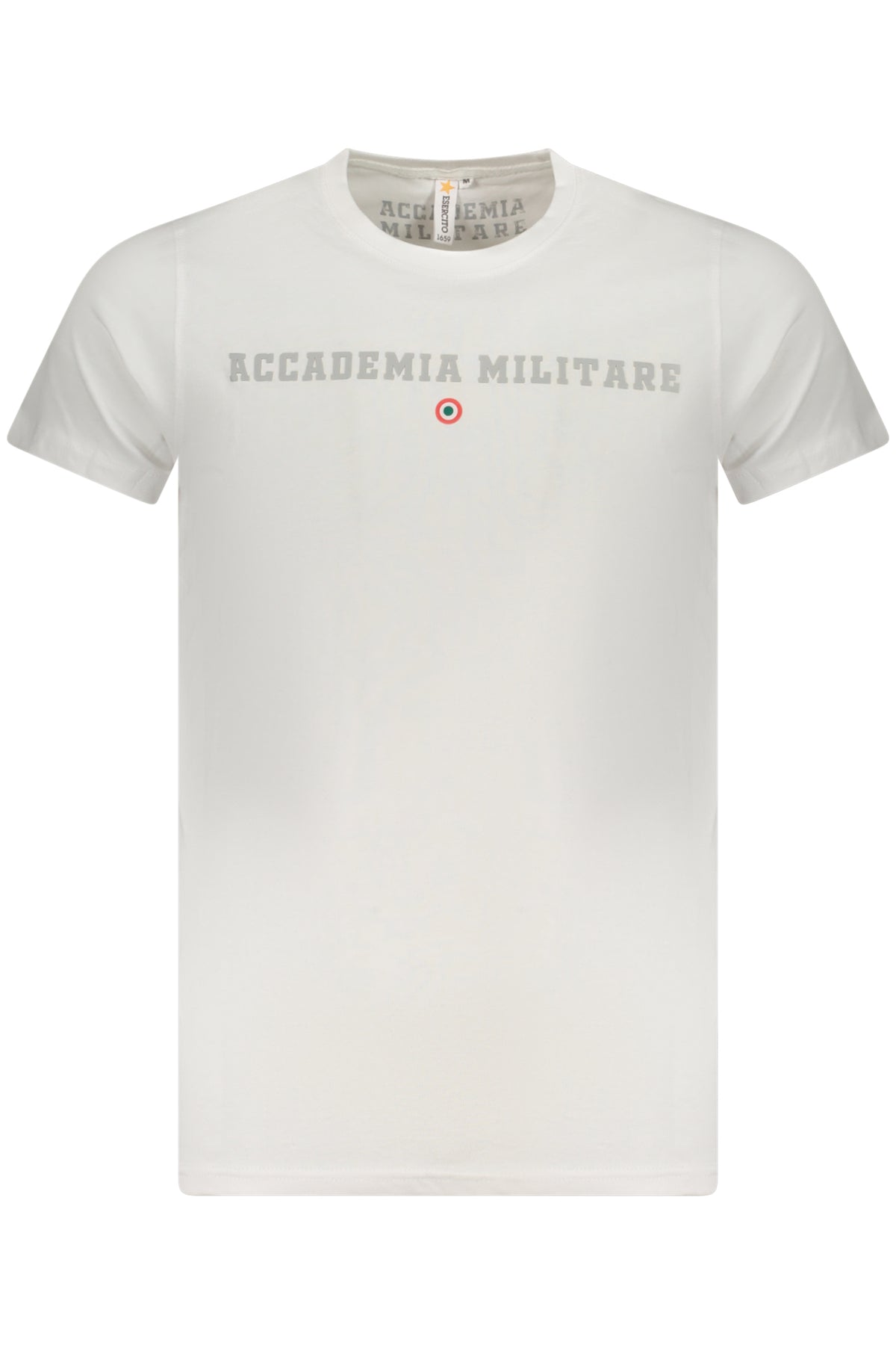 MILITARY ACADEMY SHORT SLEEVE T-SHIRT MEN WHITE