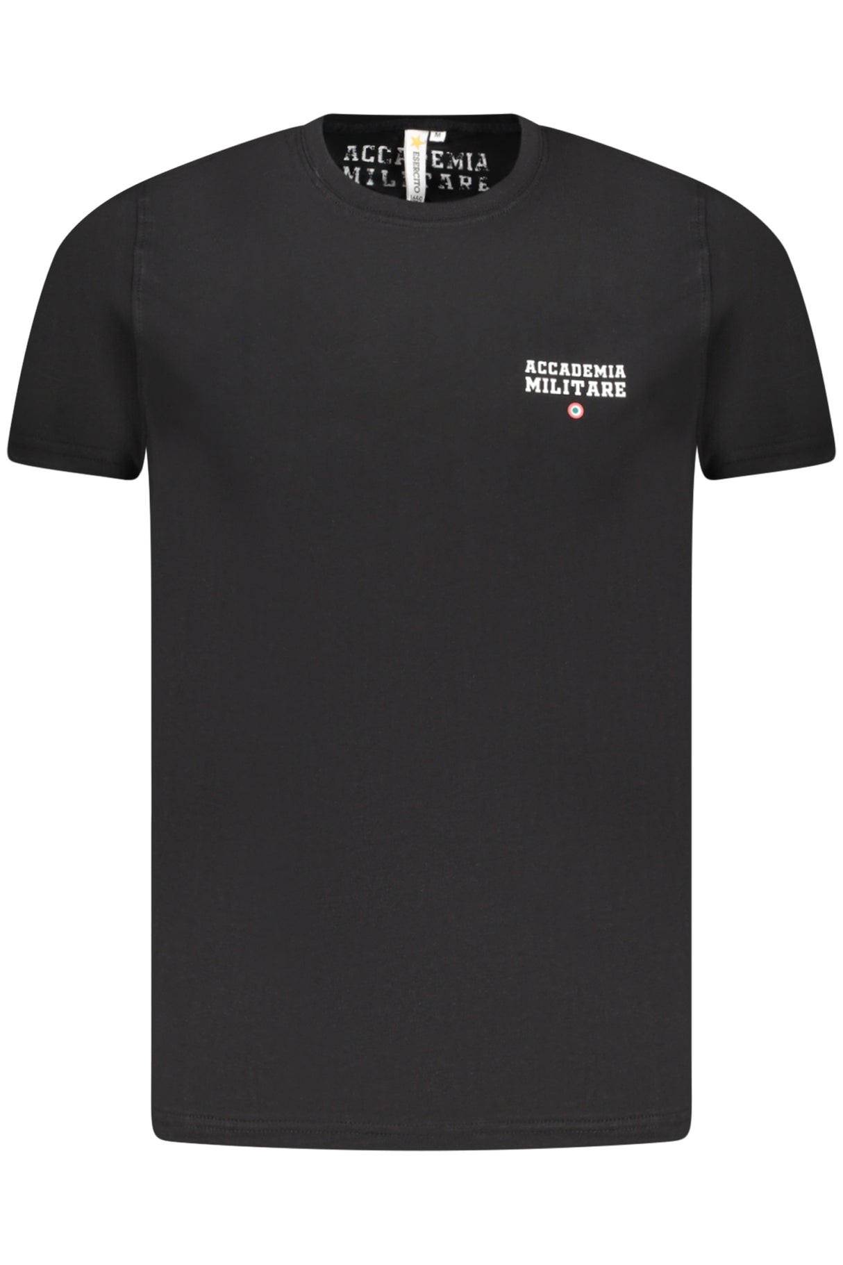 MILITARY ACADEMY BLACK MEN'S SHORT SLEEVE T-SHIRT