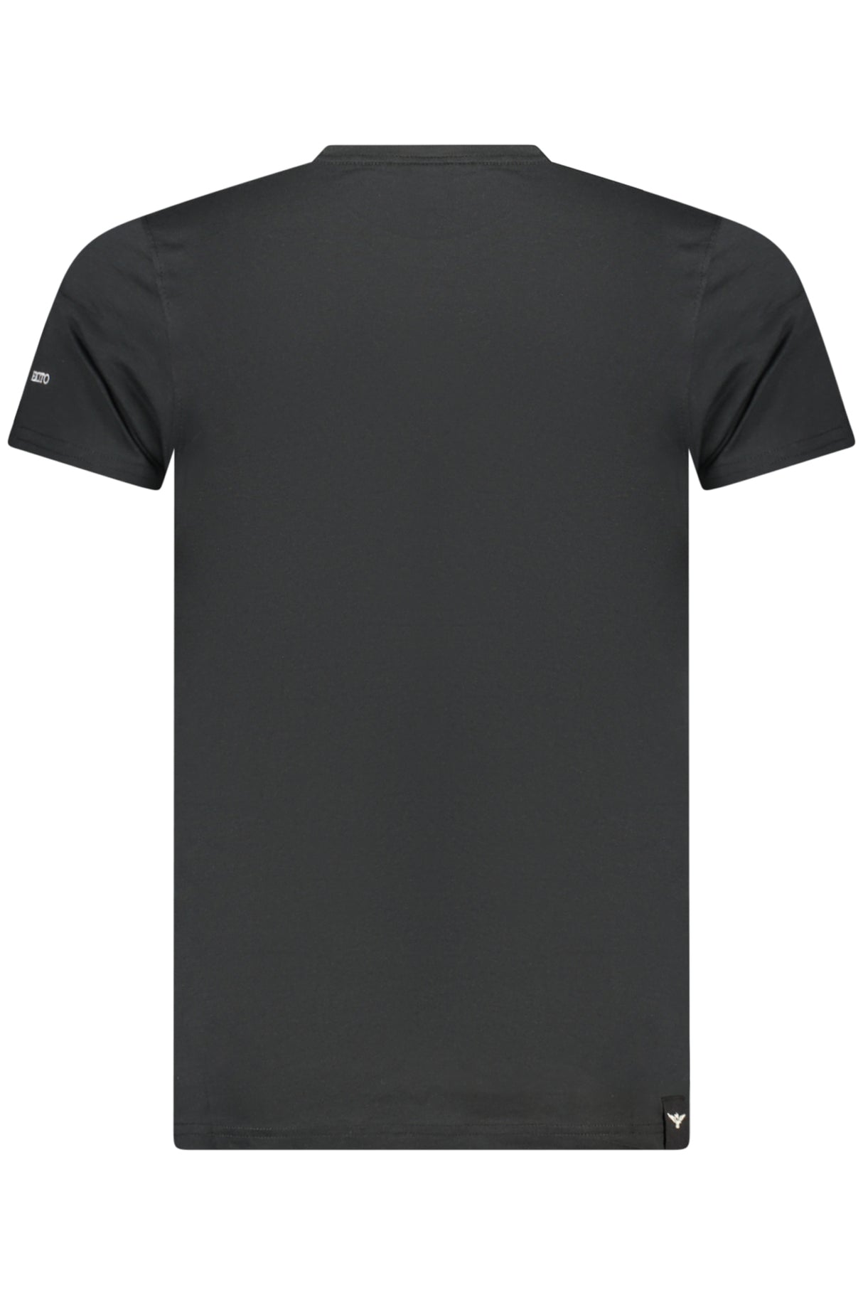 MILITARY ACADEMY MEN'S BLACK SHORT-SLEEVE T-SHIRT