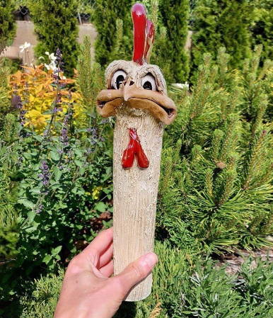 Funny Animal Sculpture for Garden Decoration (One Piece)