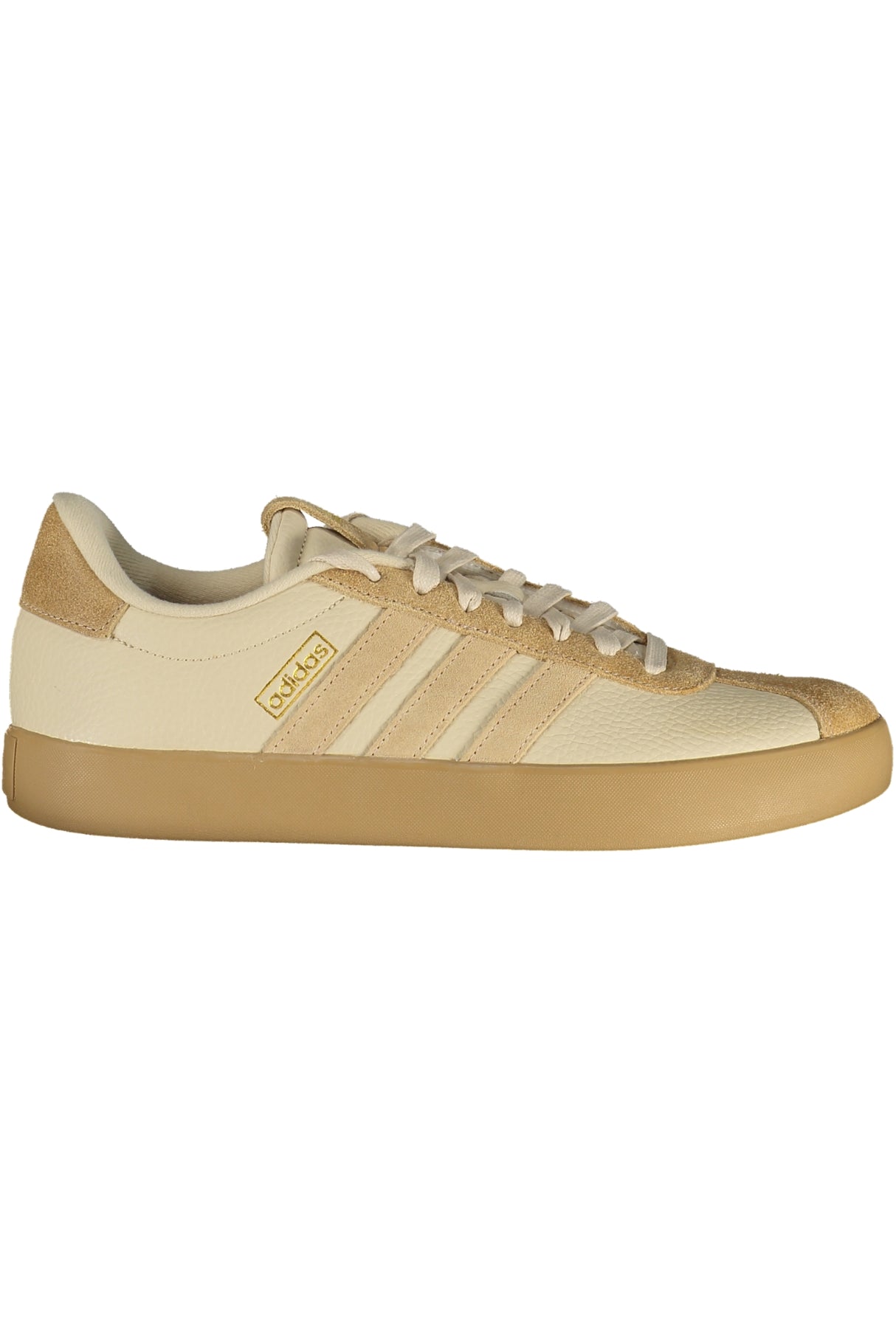 ADIDAS MEN'S BEIGE SPORTS SHOES