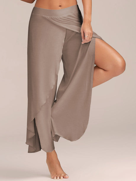 Yoga and Fitness Wide-Leg Pants for Cross-Border E-commerce