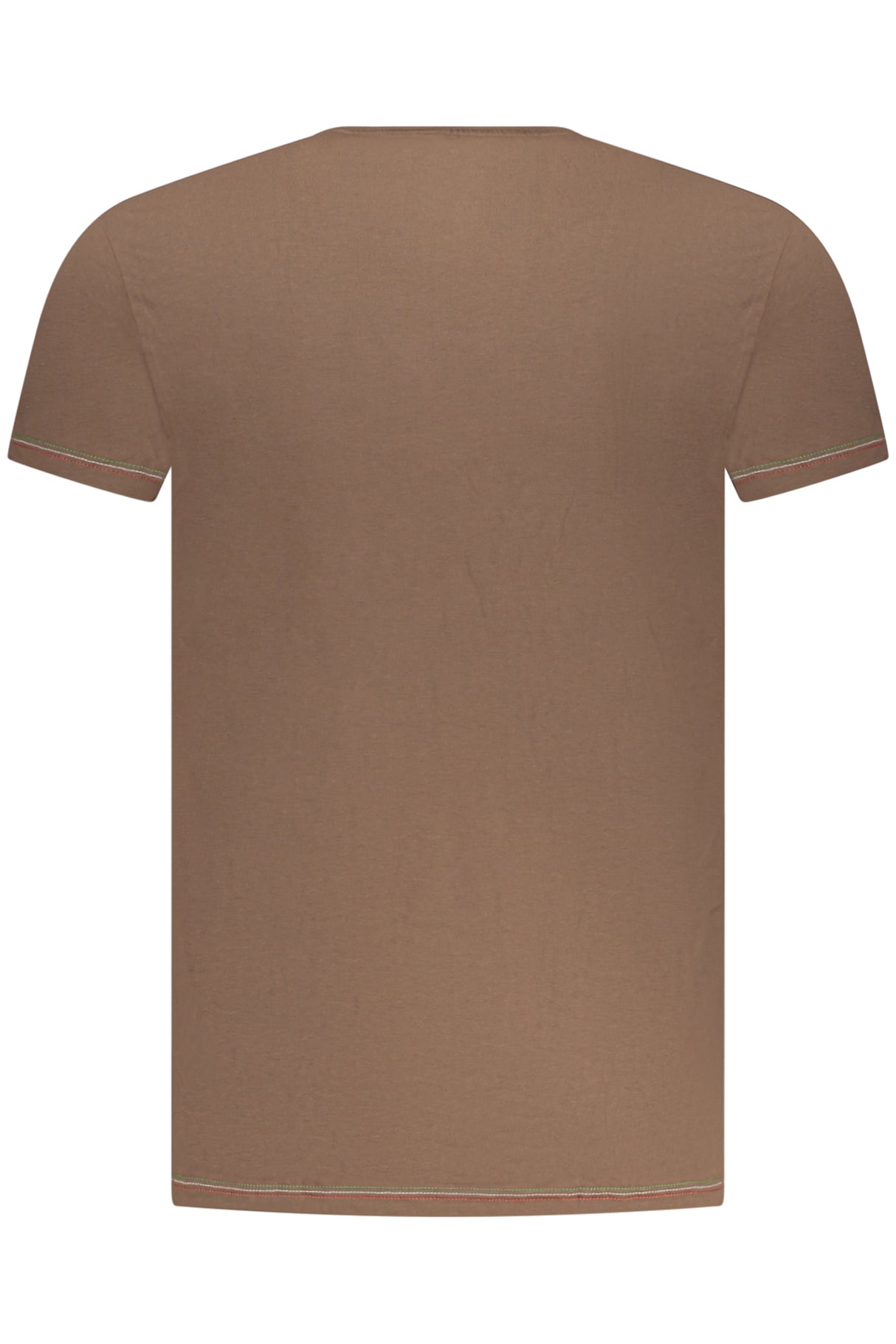 AERONAUTICA MILITARE MEN'S BROWN OUTERWEAR T-SHIRT