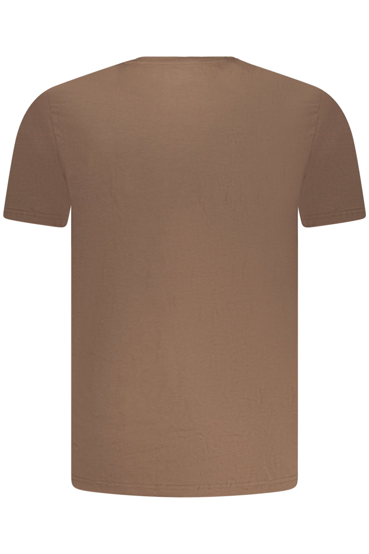 AERONAUTICA MILITARE MEN'S BROWN OUTERWEAR T-SHIRT