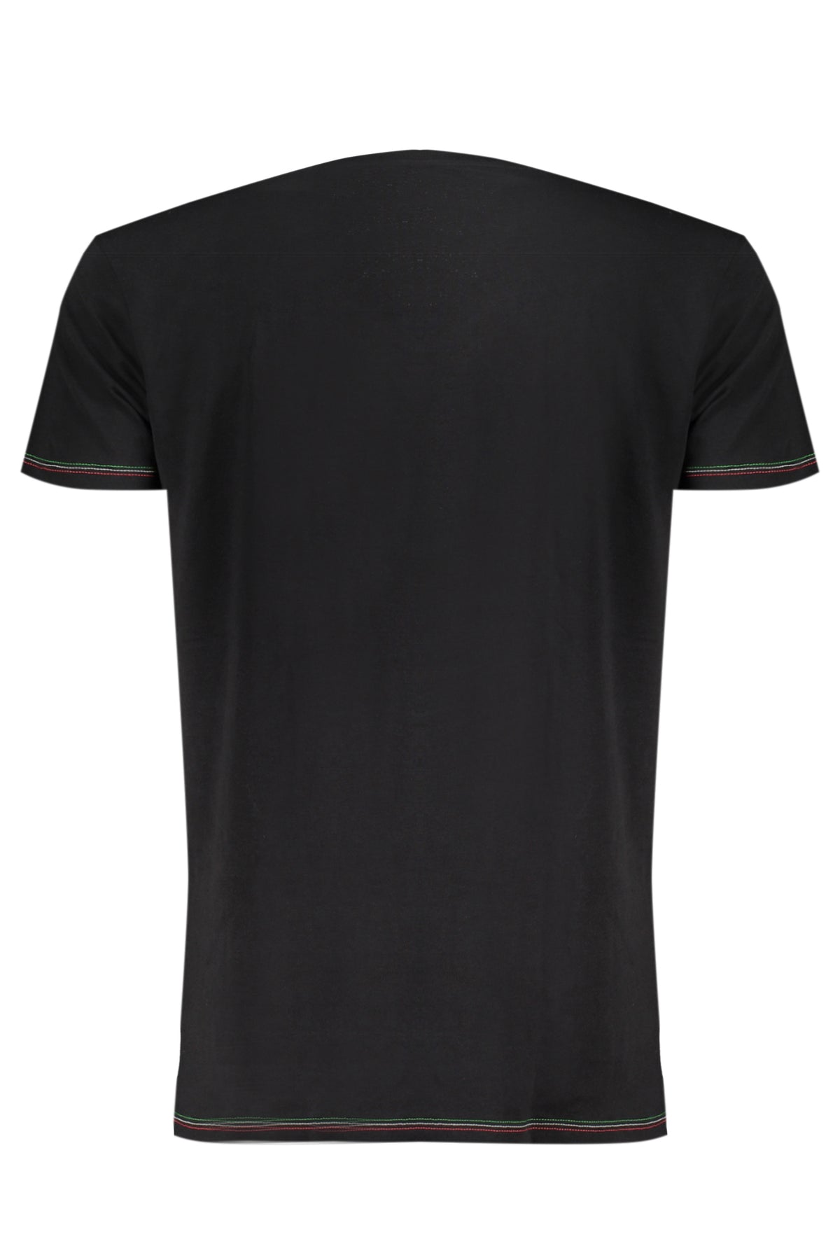 AERONAUTICA MILITARE BLACK MEN'S OUTDOOR T-SHIRT