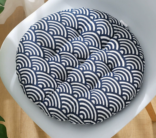 Round Tatami Cushion - Thick Japanese Fabric Floor Seat