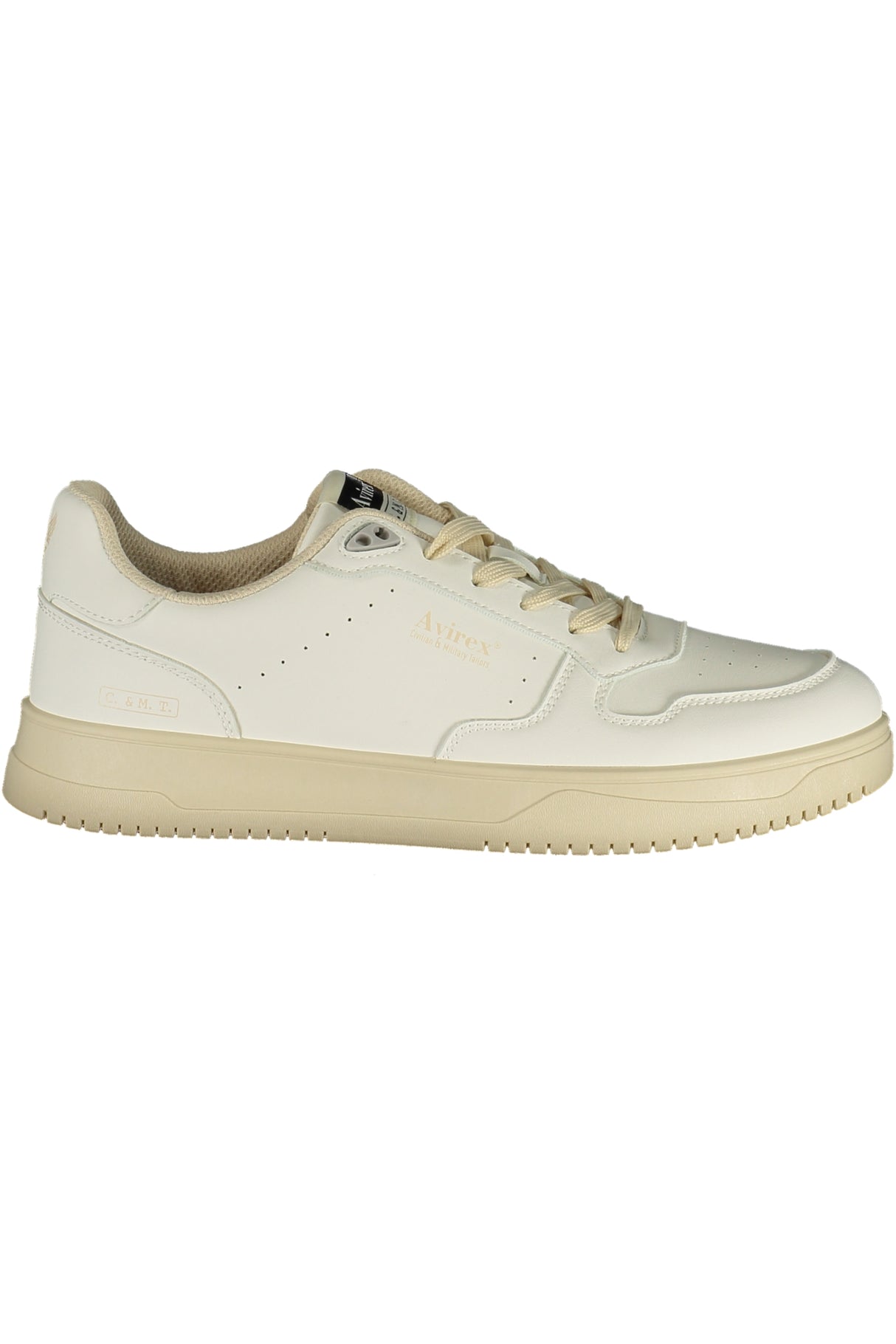 AVIREX MEN'S WHITE SPORTS FOOTWEAR