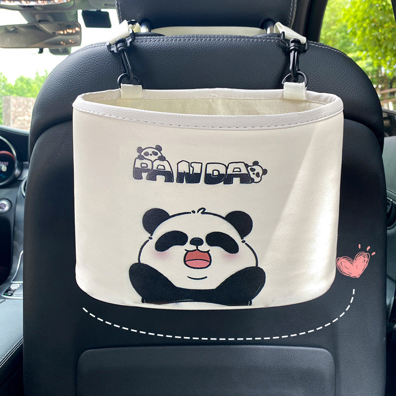 Car Backseat Organizer and Trash Bin Holder
