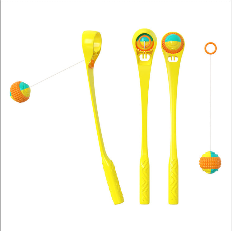 Multifunctional Tennis Ball Pet Toy for Dogs