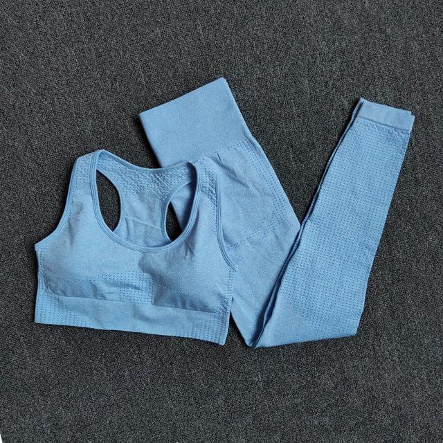 High Waist Yoga Pants Set