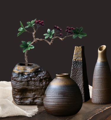 Antique Ceramic Vase for Home Decoration (Single Piece)