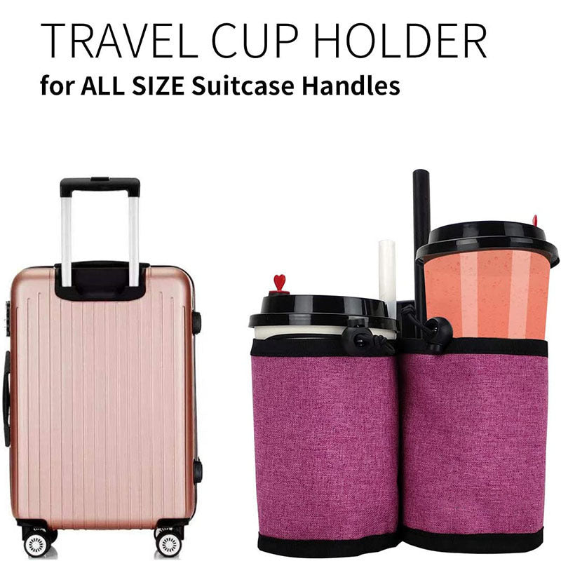 Travel Handle Storage Bag for Drinks and Accessories
