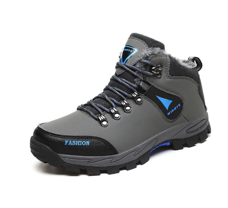 Large Outdoor Hiking Shoes with Velvet Comfort
