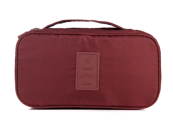 Underwear and Bra Organizer Bag for Travel and Toiletries