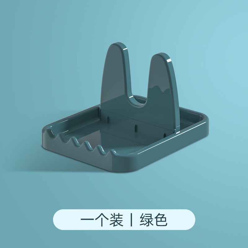 Foldable Kitchen Lid Stand and Utensil Organizer