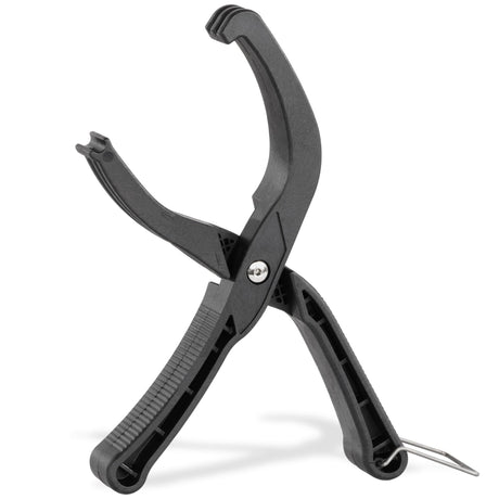CyclingDeal Bicycle Tire Bead Jack - Cycling Tire Lever Bike Repair Tool - Install & Change Difficult Wire Bead & Stubborn Tires Seating Tool with Anti-Slip Grips