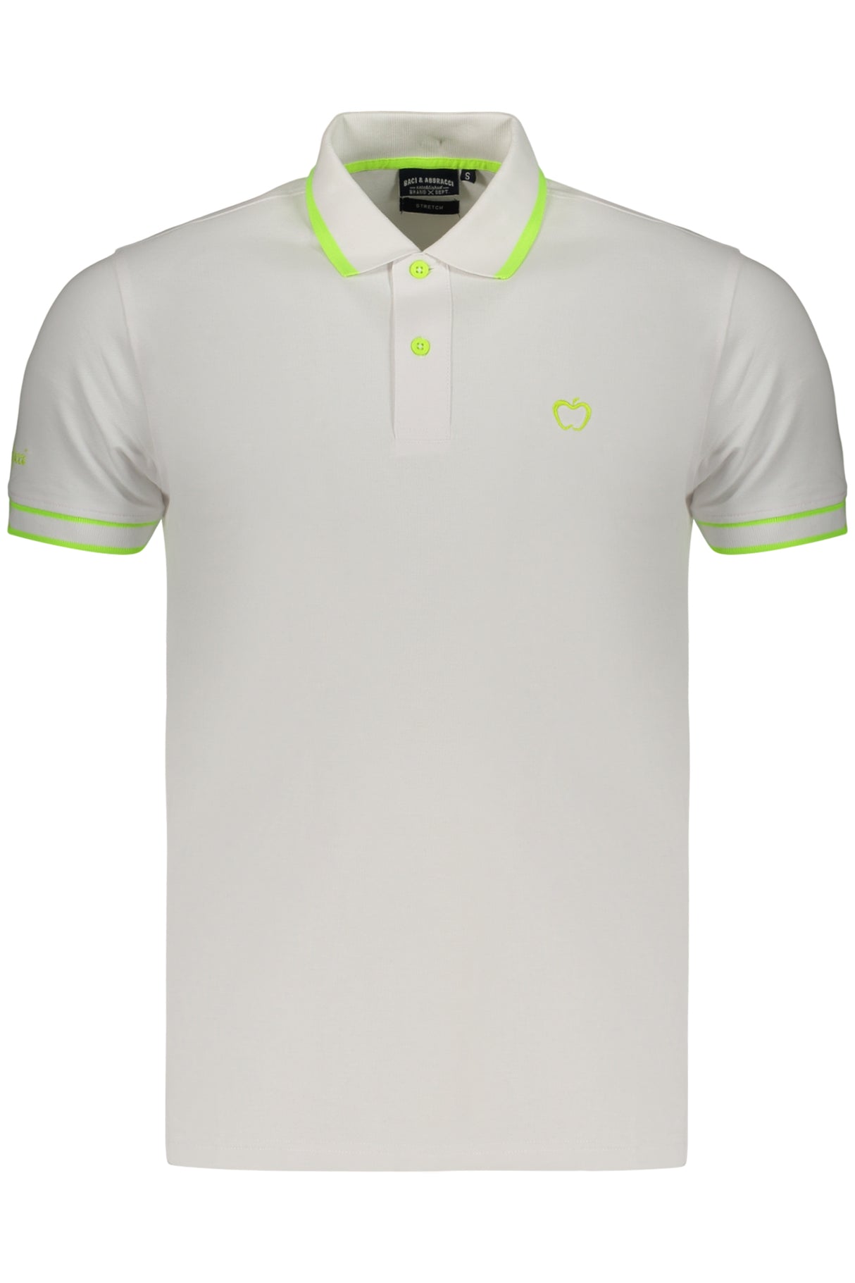 Kisses & Hugs Men's White Short-Sleeved Polo Shirt