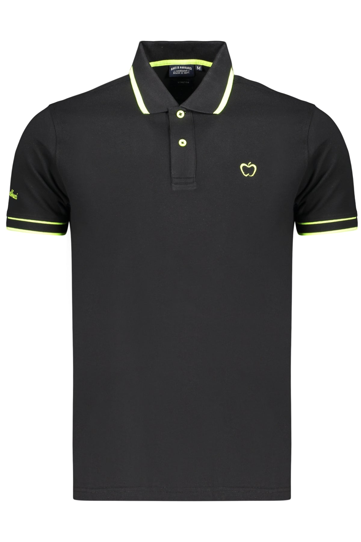 Kisses & Hugs Men's Short-Sleeved Black Polo Shirt
