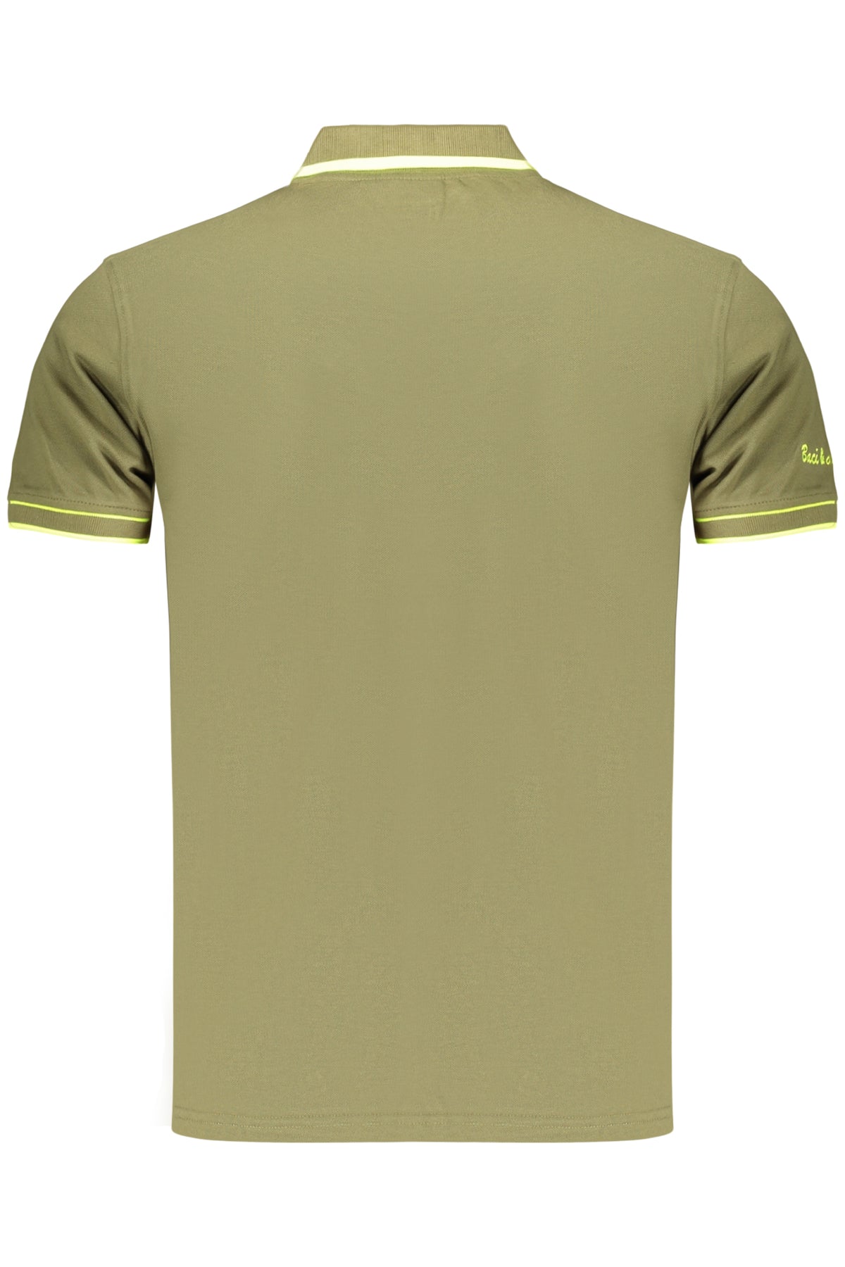 Kisses & Hugs Men's Green Short-Sleeved Polo Shirt