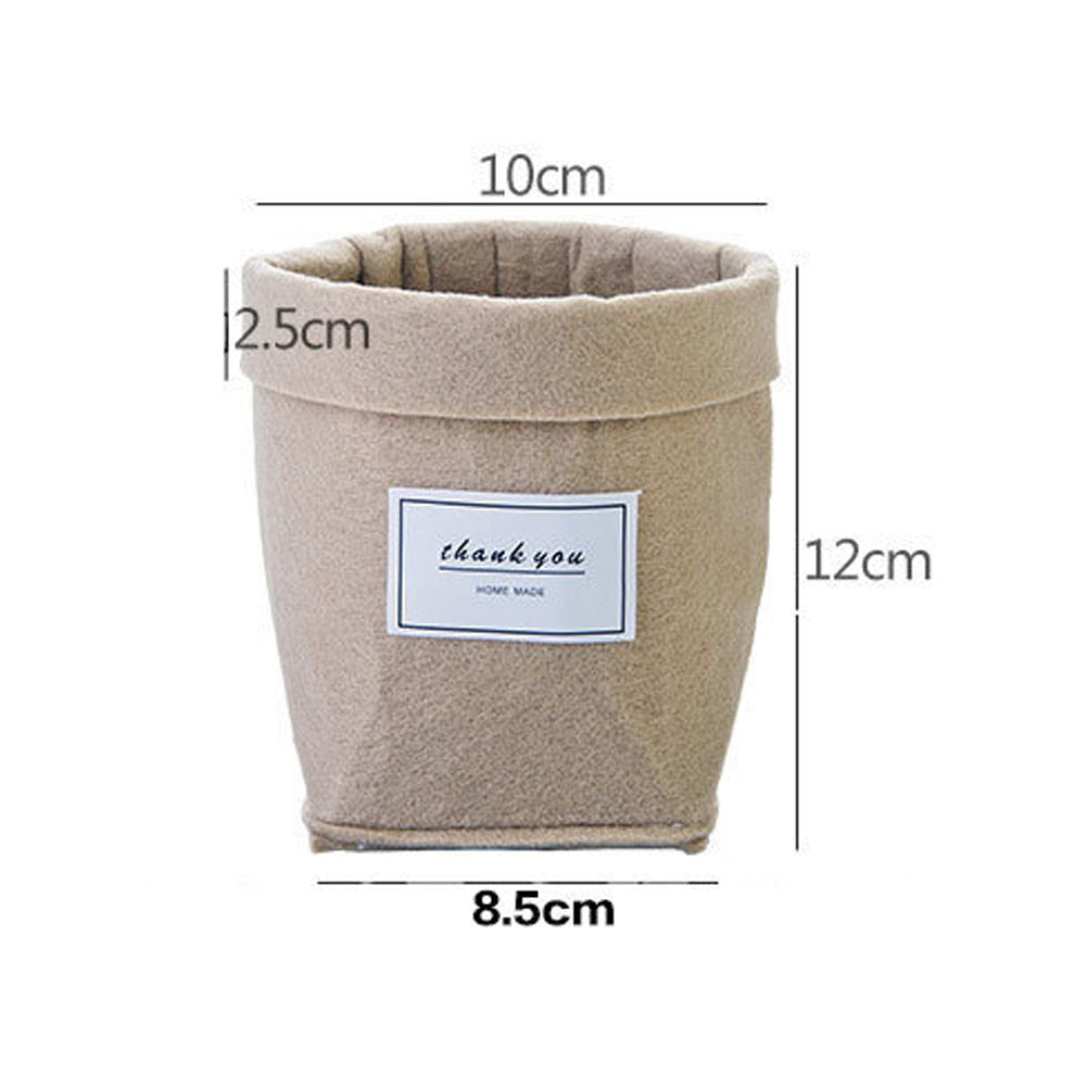 Creative Desktop Planter with Vintage Design (Felt)