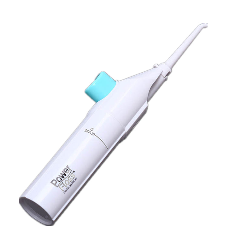 Dental Flusher with Spray and Press Features