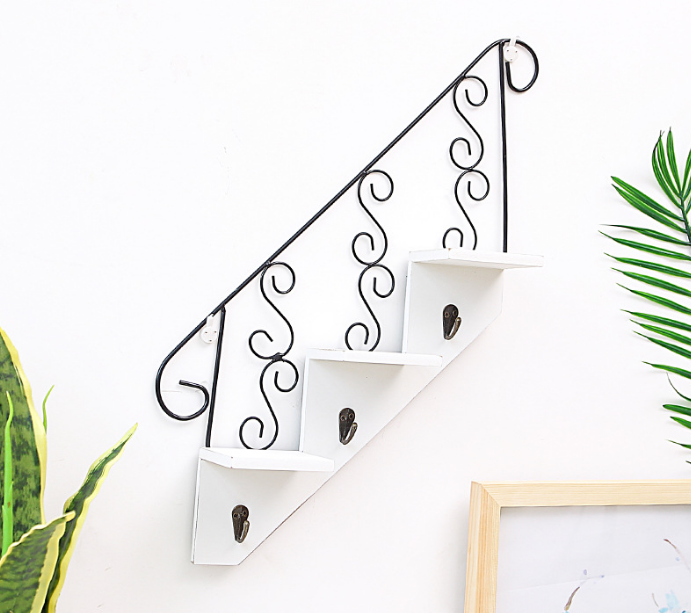 Kitchen Storage and Decorative Flower Rack Shelf