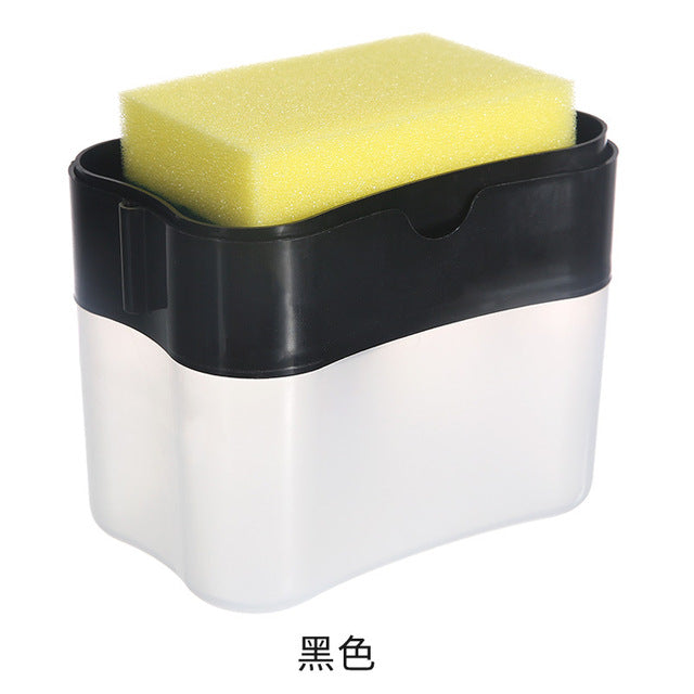 Automatic Liquid Soap Dispenser & Kitchen Organizer Gadget