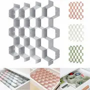 Adjustable Drawer Organizer Set for Home Storage