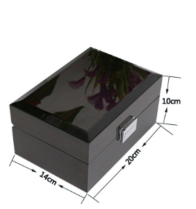High-End Wooden Watch Box with Custom Gift Packaging