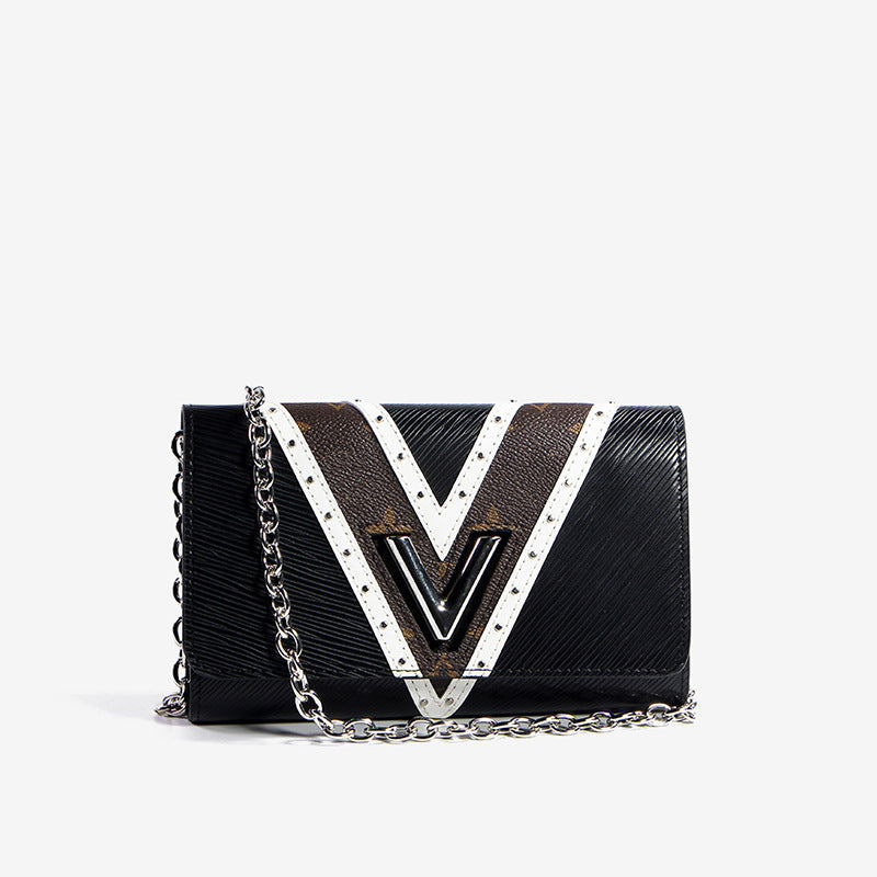 Stylish Women's Bag, French Crossbody Chain Bag