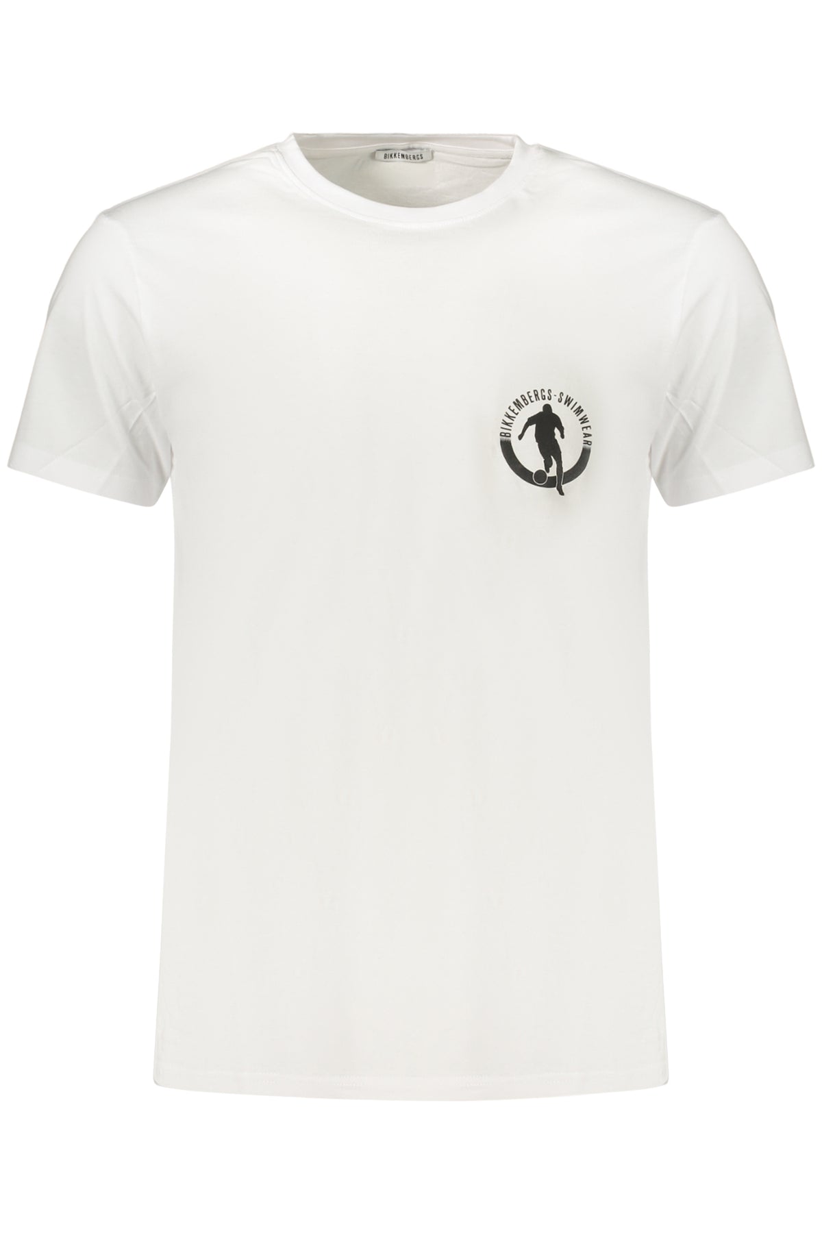 BIKKEMBERGS MEN'S SHORT-SLEEVE T-SHIRT WHITE