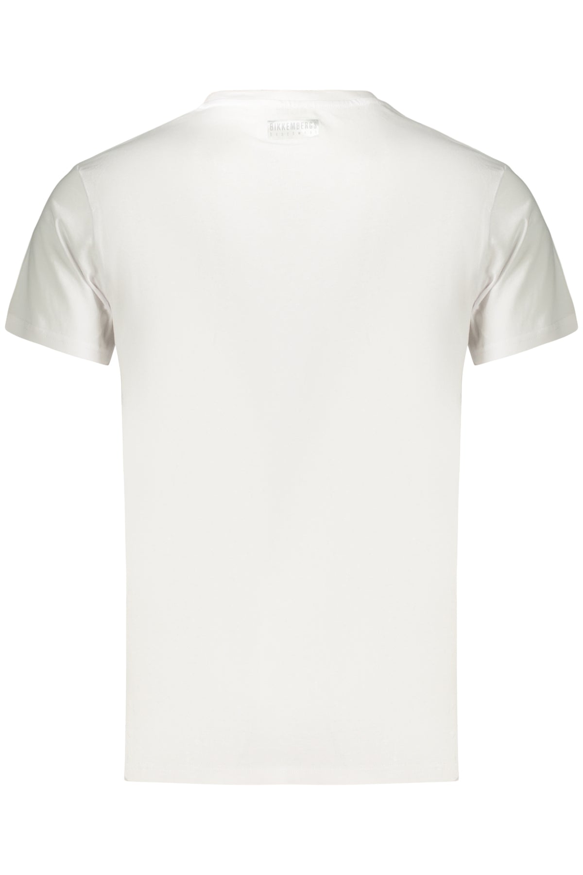 BIKKEMBERGS MEN'S SHORT-SLEEVE T-SHIRT WHITE