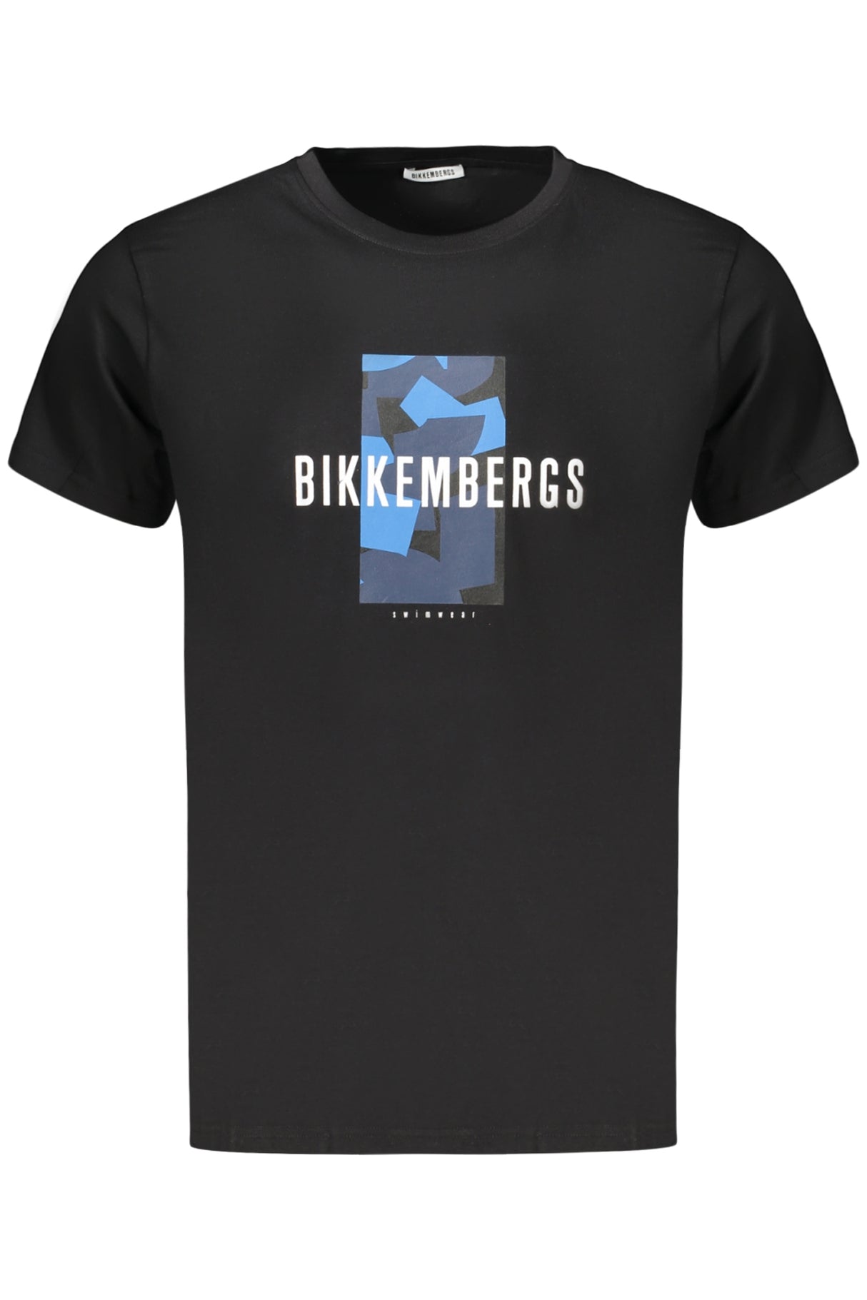BIKKEMBERGS MEN'S SHORT-SLEEVE T-SHIRT BLACK