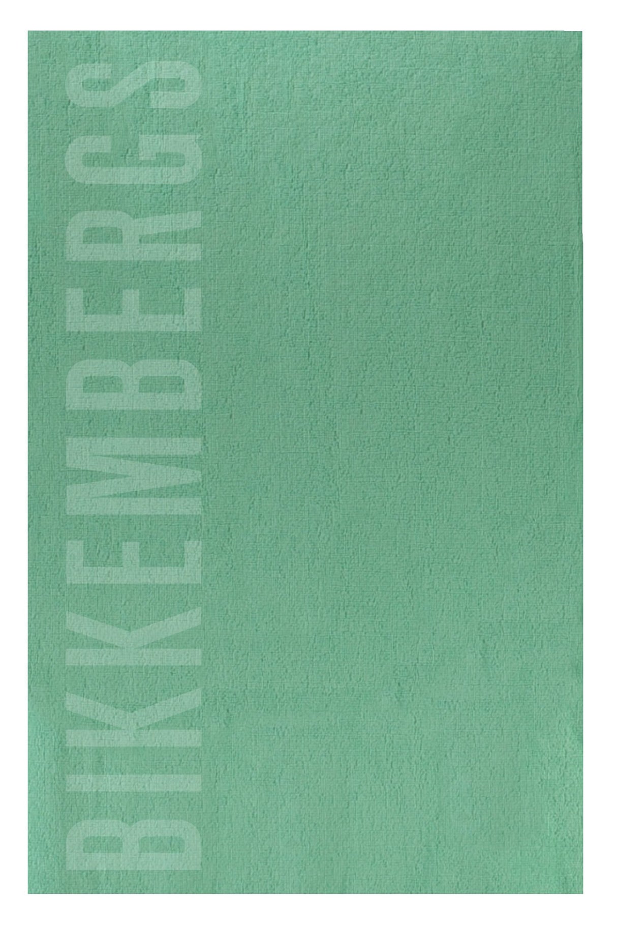BIKKEMBERGS GREEN BEACH TOWEL FOR WOMEN