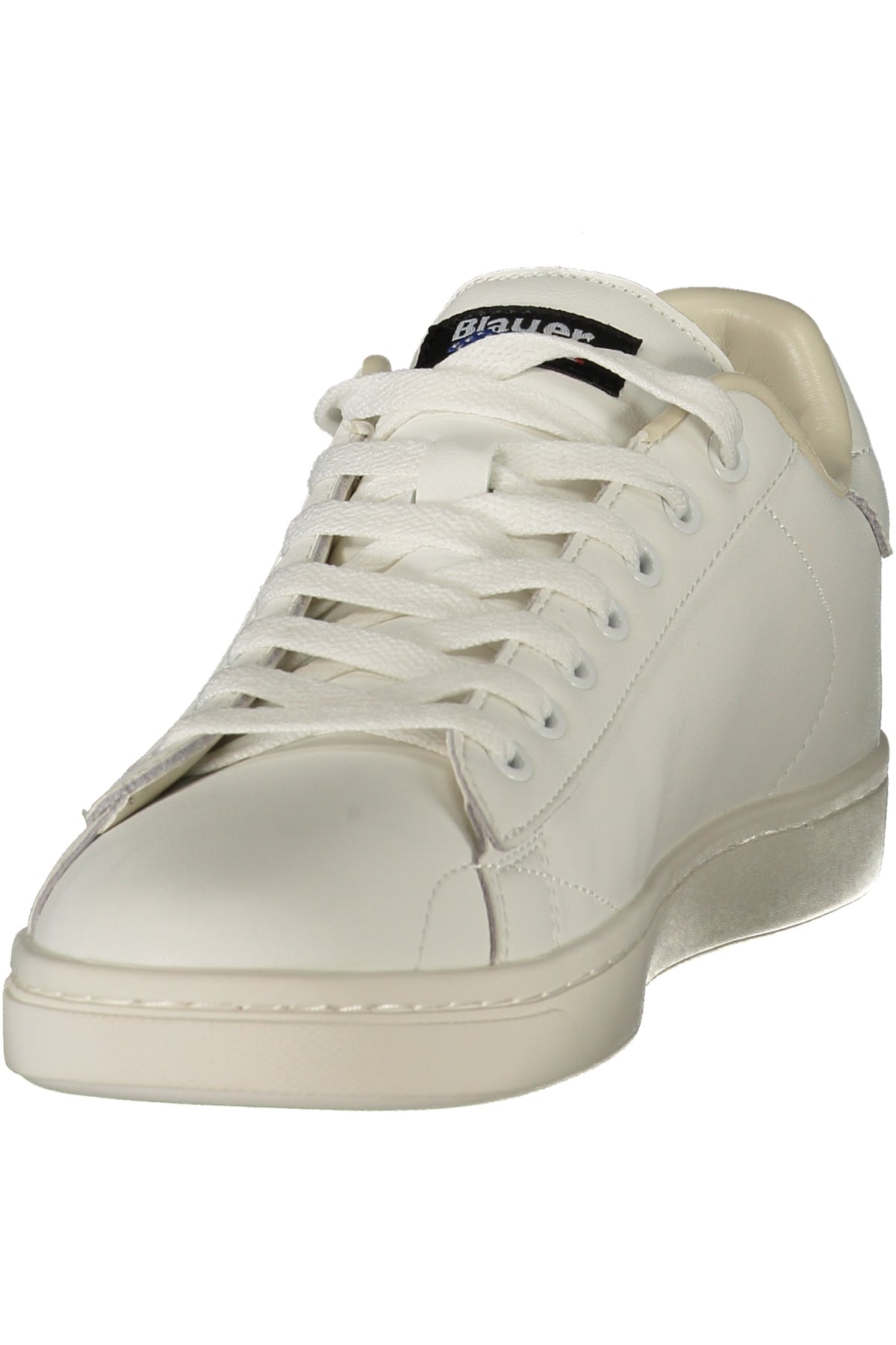 BLAUER MEN'S WHITE SPORTS SHOES